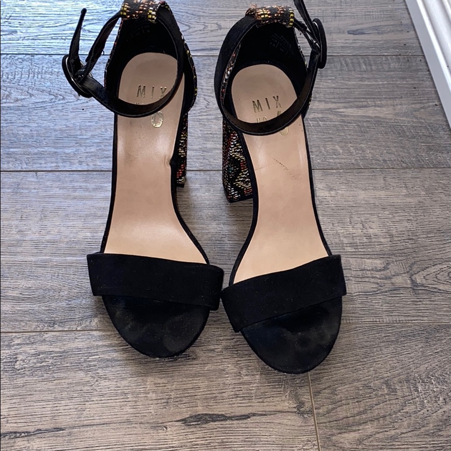 Fun Pattern Heels